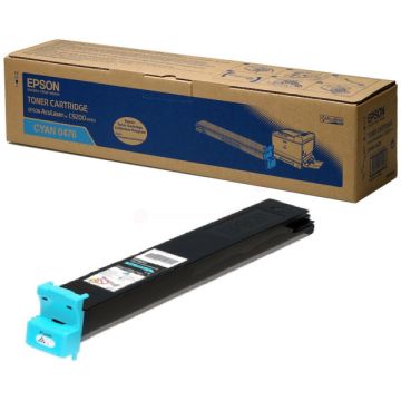 Toner d'origine - Epson C13S050476 / 0476 - cyan