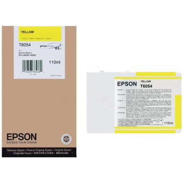 Cartouche d'origine - Epson C13T605400 / T6054 - jaune