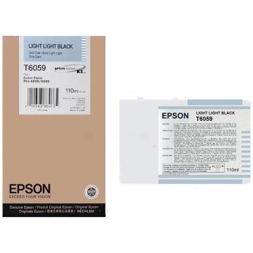 Cartouche d'origine - Epson C13T605900 / T6059 - noire