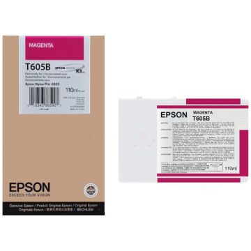 Cartouche d'origine - Epson C13T605B00 / T605B - magenta