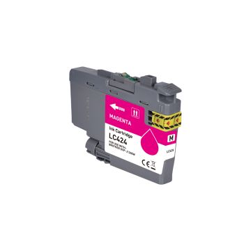 Cartouche compatible - Brother LC424M - magenta