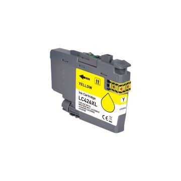 Cartouche compatible - Brother LC426XLY - jaune