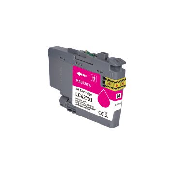 Cartouche compatible - Brother LC427XLM - magenta