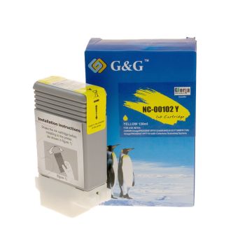 Cartouche compatible - Canon 0898B001 / PFI-102 Y - jaune