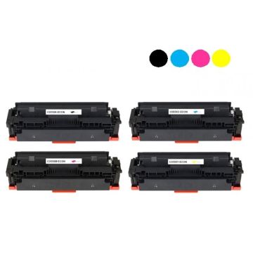 Toners compatibles - Canon - 055H - Multipack 4 couleurs (BK,C,M,Y)