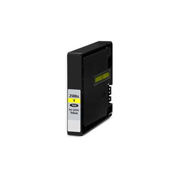 Cartouche compatible - Canon 9267B001 / PGI-2500 XLY - jaune