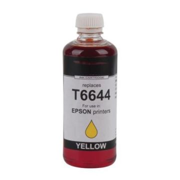 Bouteille d'encre compatible - Epson C13T664440 / 664 - jaune