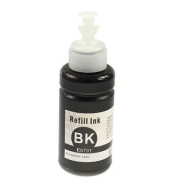 Bouteille d'encre compatible - Epson C13T67314A / T6731 - noire