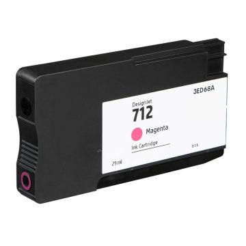 Cartouche compatible - HP 3ED68A / 712 - magenta