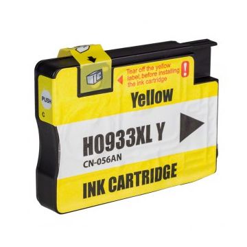 Cartouche compatible - HP CN056AE / 933XL - jaune