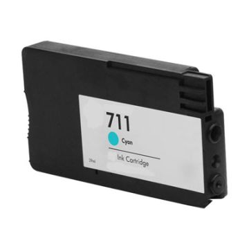 Cartouche compatible - HP CZ130A / 711 - cyan