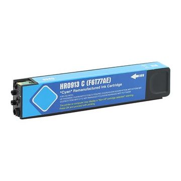 Cartouche compatible - HP F6T77AE / 913A - cyan
