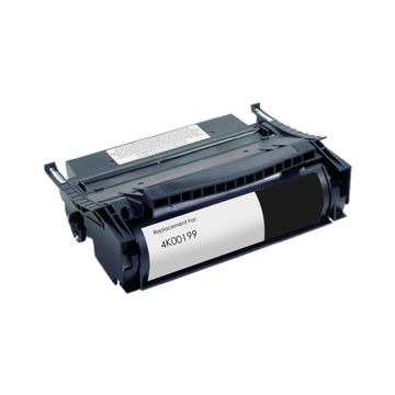 Toner compatible - Lexmark 4K00199 - noir