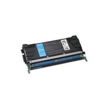 Toner compatible - Lexmark C5242CH - cyan