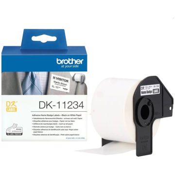 Ruban cassette d'origine - Brother DK11234 - blanc