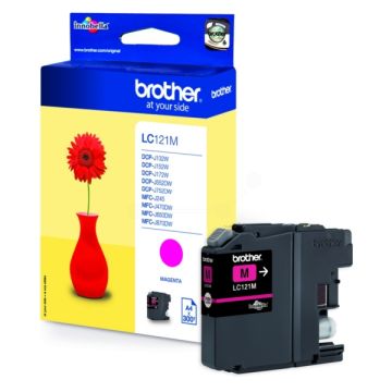 Cartouche d'origine - Brother LC121M - magenta