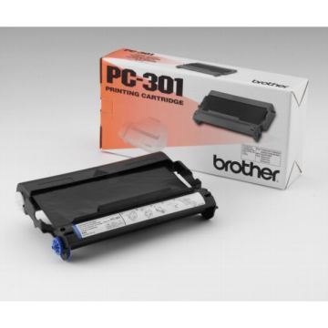 Rouleau transfert thermique d'origine - Brother PC301 - noir