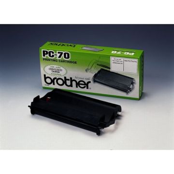 Rouleau transfert thermique d'origine - Brother PC70 - noir