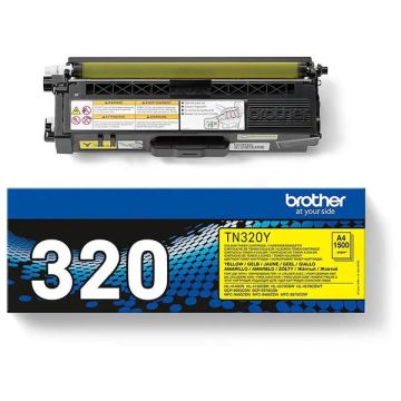 Toner d'origine - Brother TN320Y - jaune