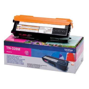 Toner d'origine - Brother TN328M - magenta