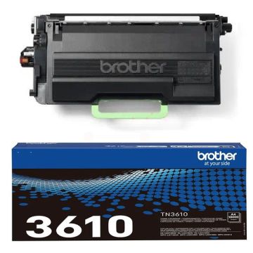 Toner d'origine - Brother TN3610 - noir