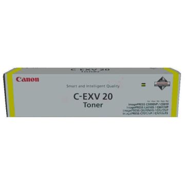 Toner d'origine - Canon 0439B002 / C-EXV 20 - jaune