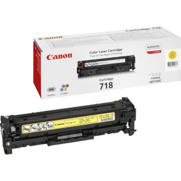 Toner d'origine - Canon 2659B002 / 718Y - jaune