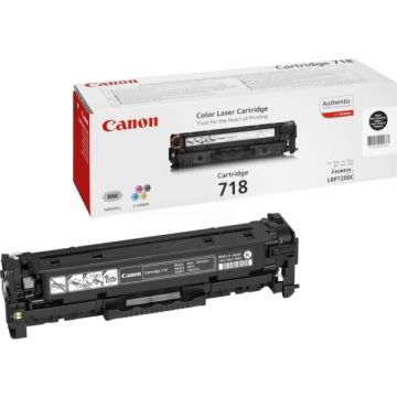 Toner d'origine - Canon 2662B002 / 718BK - noir