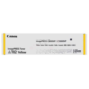 Toner d'origine - Canon 8532B001 / T02 - jaune