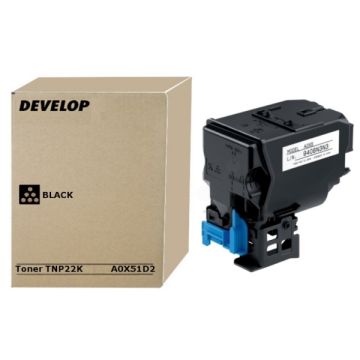 Toner d'origine - Develop A0X51D2 / TNP-22 K - noir