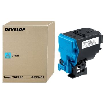 Toner d'origine - Develop A0X54D2 / TNP-22 C - cyan