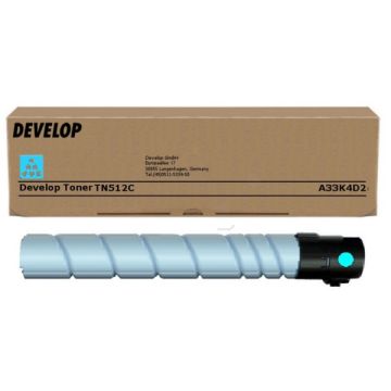 Toner d'origine - Develop A33K4D2 / TN-512 C - cyan