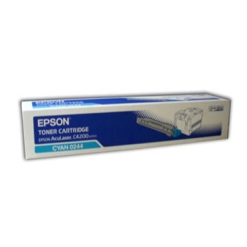 Toner d'origine - Epson C13S050244 / 0244 - cyan