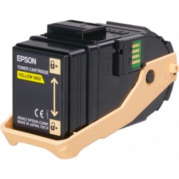 Toner d'origine - Epson C13S050602 / 0602 - jaune