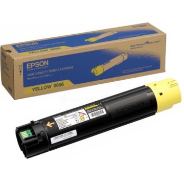 Toner d'origine - Epson C13S050656 / 0656 - jaune