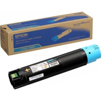 Toner d'origine - Epson C13S050658 / 0658 - cyan