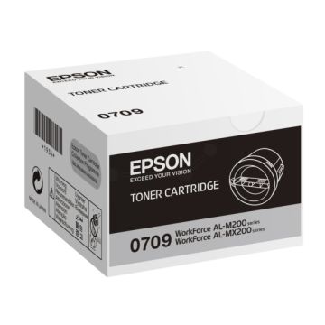 Toner d'origine - Epson C13S050709 / 0709 - noir