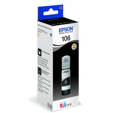 Bouteille d'encre d'origine - Epson C13T00R140 / 106 - noire