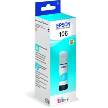 Bouteille d'encre d'origine - Epson C13T00R240 / 106 - cyan