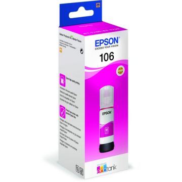 Bouteille d'encre d'origine - Epson C13T00R340 / 106 - magenta