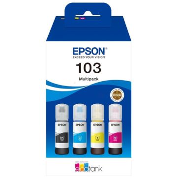 Cartouches d'origine - Epson C13T00S64A / 103 - multipack 4 couleurs : noire, cyan, magenta, jaune