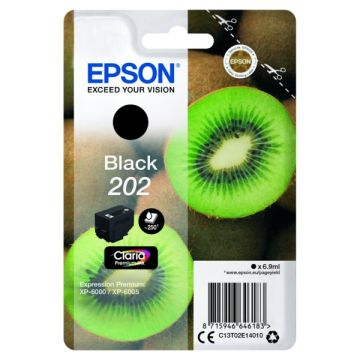 Cartouche d'origine - Epson C13T02E14010 / 202 - noire