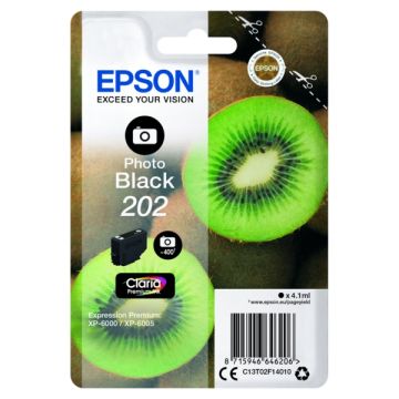 Cartouche d'origine - Epson C13T02F14010 / 202 - noire