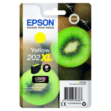 Cartouche d'origine - Epson C13T02H44010 / 202XL - jaune