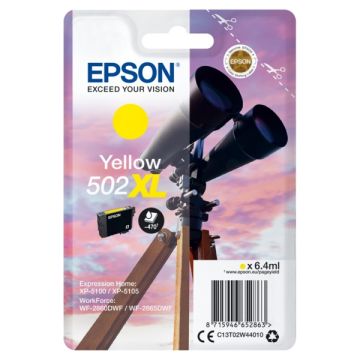 Cartouche d'origine - Epson C13T02W44010 / 502XL - jaune