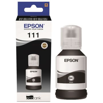 Bouteille d'encre d'origine - Epson C13T03M140 / 111 - noire