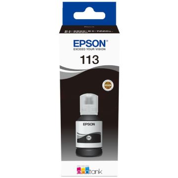 Bouteille d'encre d'origine - Epson C13T06B140 / 113 - noire