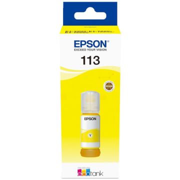 Bouteille d'encre d'origine - Epson C13T06B440 / 113 - jaune