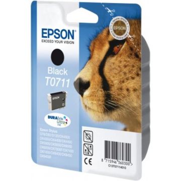 Cartouche d'origine - Epson C13T07114012 / T0711 - noire