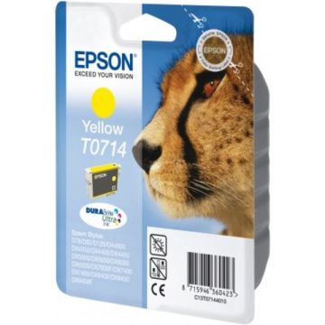 Cartouche d'origine - Epson C13T07144012 / T0714 - jaune